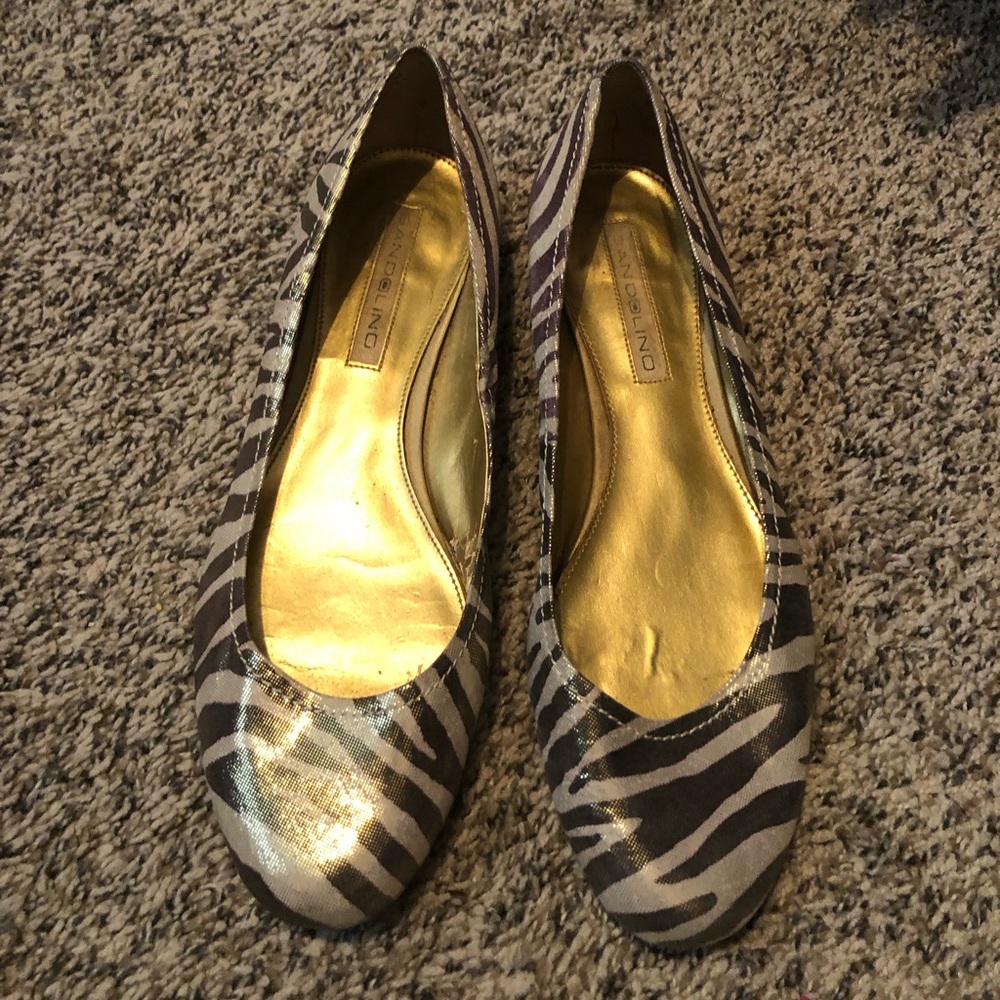 Bandolino zebra flats